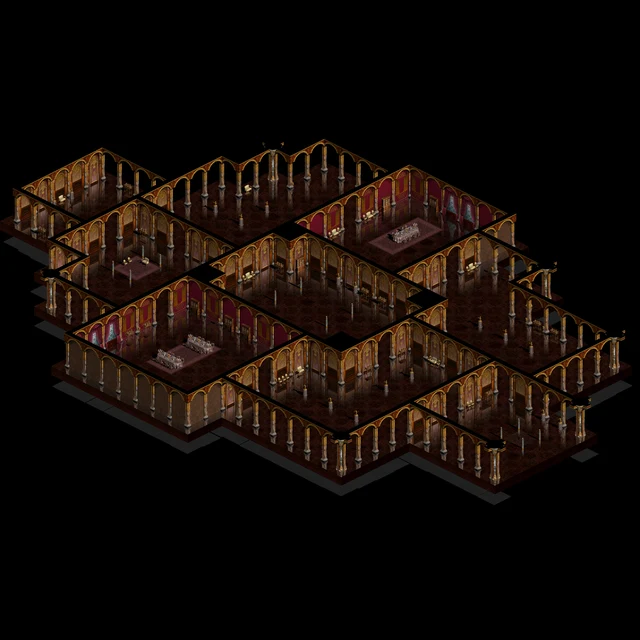 Overview of Tiffauges Castle · 2F B