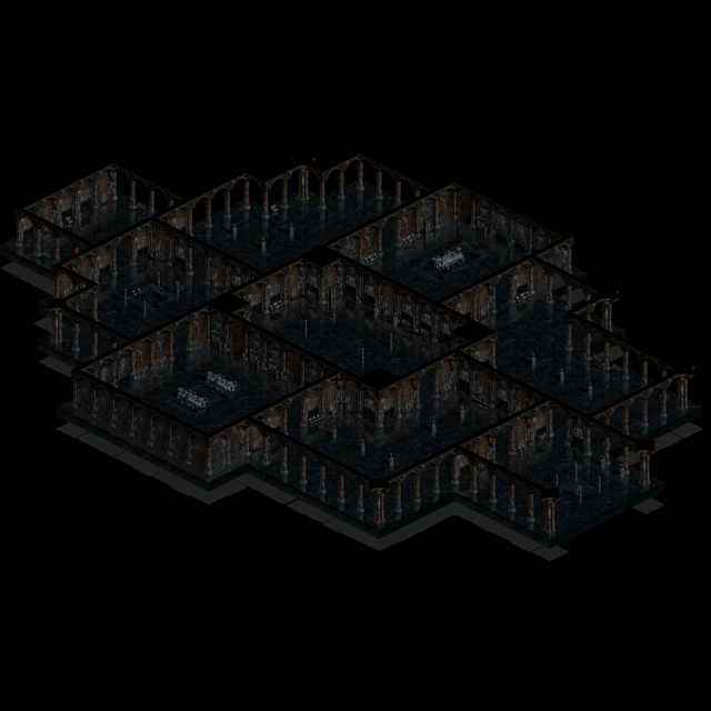 Overview of Tiffauges Castle · 2F A