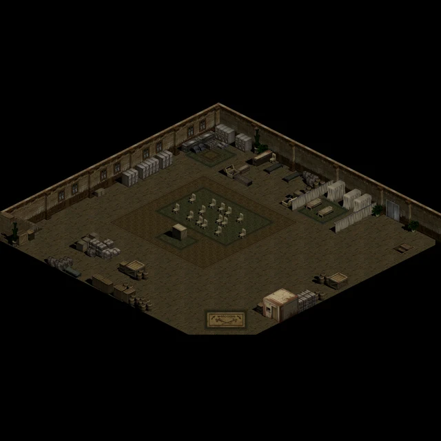 Overview of Cleric Guild 1F