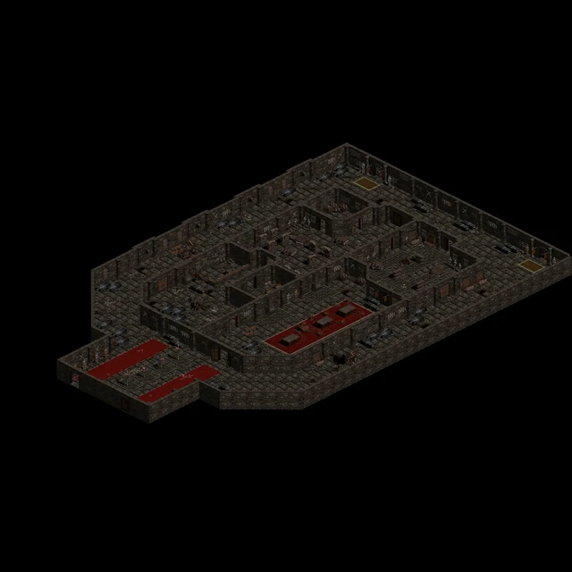 Overview of Rasen Castle 1F