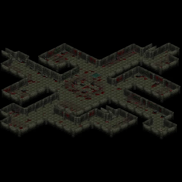 Overview of Bathory Dungeon B2