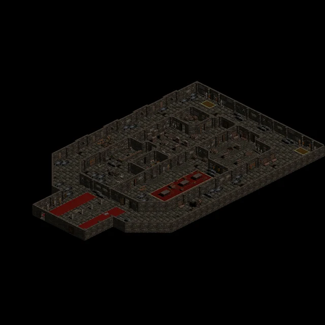 Overview of Rasen Castle 1F · Teen